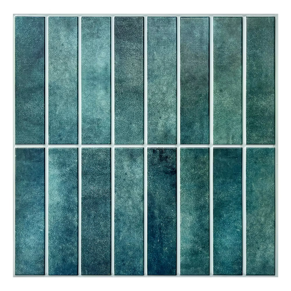 3D Wall Sticker Self-Adhesive 3D Wall Panel Peel and Stick Tile Backsplash for Kitchen Waterproof Tile Sticker