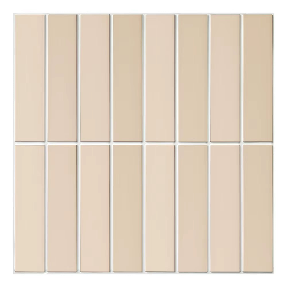 3D Wall Sticker Self-Adhesive 3D Wall Panel Peel and Stick Tile Backsplash for Kitchen Waterproof Tile Sticker